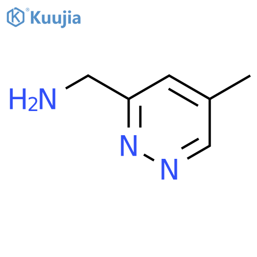 (5-methylpyridazin-3-yl)methanamine structure