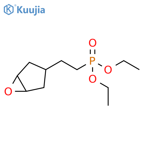Phosphonic acid, [2-(6-oxabicyclo[3.1.0]hex-3-yl)ethyl]-, diethyl ester structure