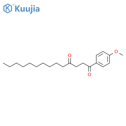 1,4-Tetradecanedione, 1-(4-methoxyphenyl)- structure