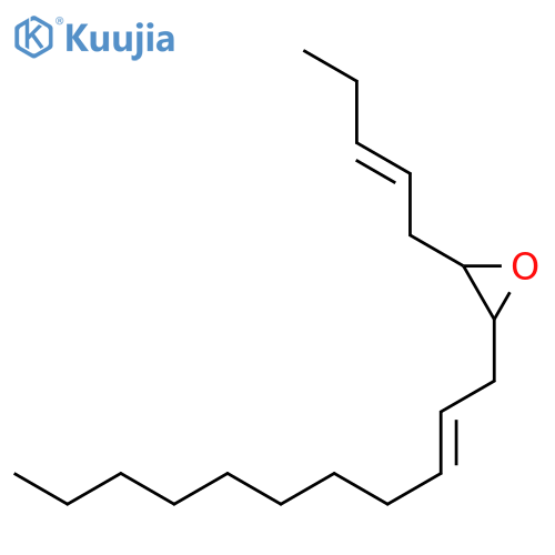 Oxirane, 2-(2-pentenyl)-3-(2-undecenyl)- structure