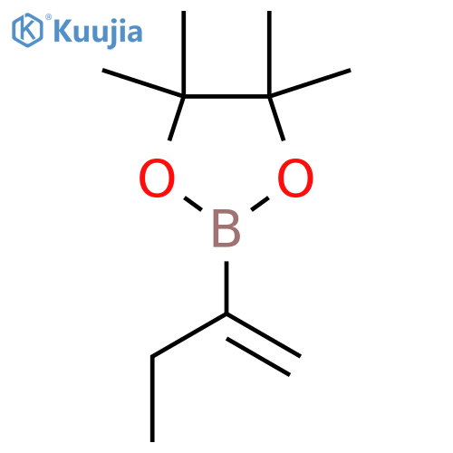 2-(but-1-en-2-yl)-4,4,5,5-tetramethyl-1,3,2-dioxaborolane structure