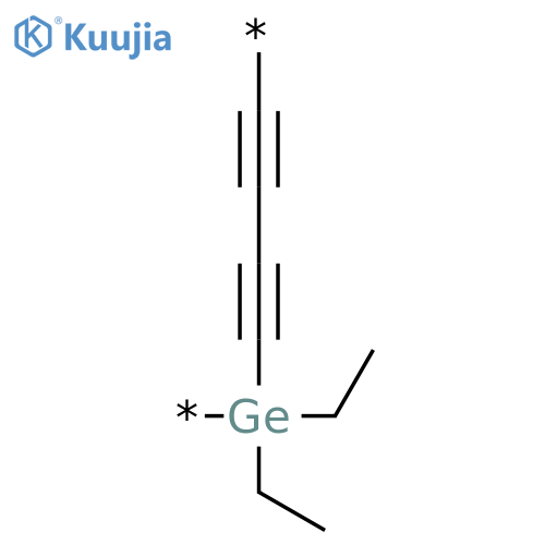 Poly[(diethylgermylene)-1,3-butadiyne-1,4-diyl] structure