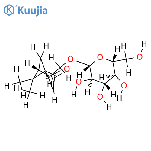 vervenone-10-O-beta-D-glucopyranoside structure
