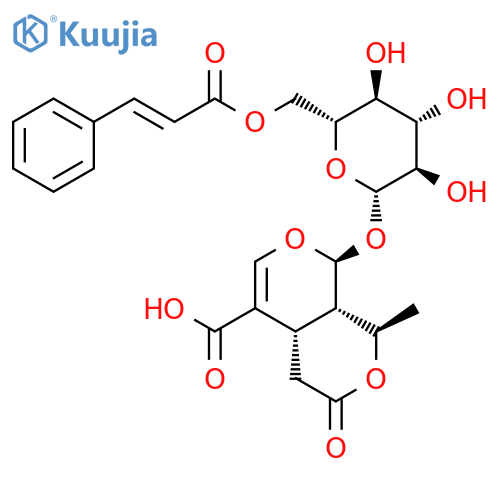 6'-O-Cinnamoyl-8-epikingisidic acid structure
