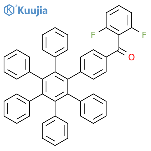 Methanone, (2,6-difluorophenyl)(3',4',5',6'-tetraphenyl[1,1':2',1''-terphenyl]-4-yl)- structure