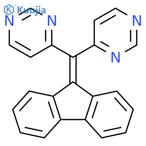 Pyrimidine, 4-(9H-fluoren-9-ylidene-4-pyrimidinylmethyl)- structure