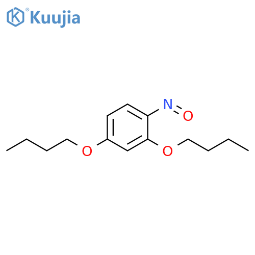 Benzene, 2,4-dibutoxy-1-nitroso- structure