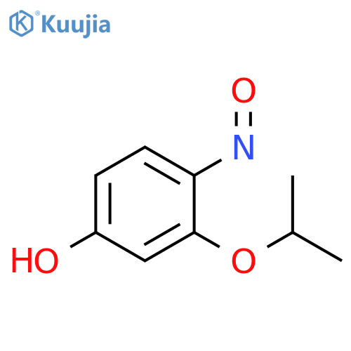 Phenol, 3-(1-methylethoxy)-4-nitroso- structure