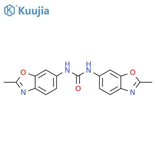 Urea, N,N′-bis(2-methyl-6-benzoxazolyl)- structure
