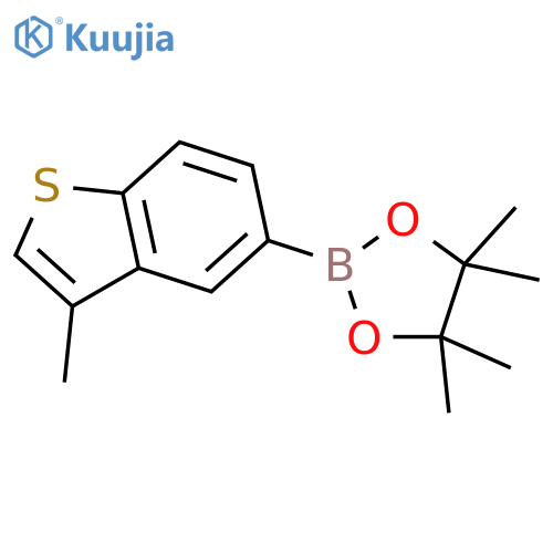 4,4,5,5-tetramethyl-2-(3-methylbenzo[b]thiophen-5-yl)-1,3,2-dioxaborolane structure