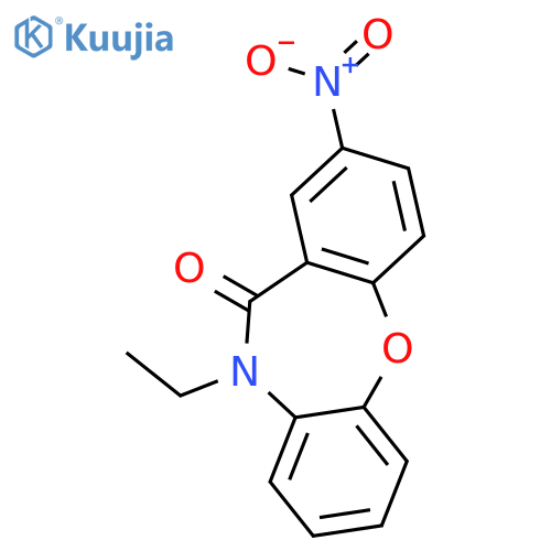 Dibenz[b,f][1,4]oxazepin-11(10H)-one,10-ethyl-2-nitro- structure