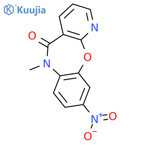 6-methyl-9-nitropyrido[2,3-b][1,5]benzoxazepin-5(6H)-one structure