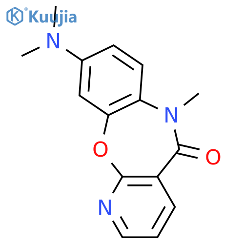 Pyrido[2,3-b][1,5]benzoxazepin-5(6H)-one,9-(dimethylamino)-6-methyl- structure