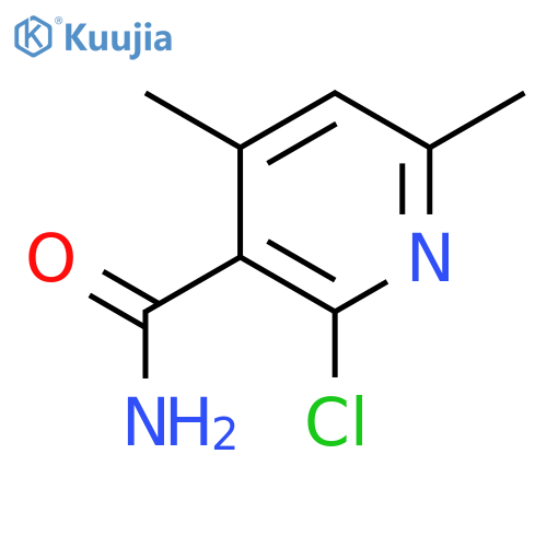 2-chloro-4,6-dimethylpyridine-3-carboxamide structure