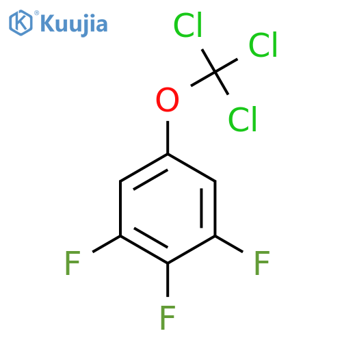 1,2,3-Trifluoro-5-(trichloromethoxy)benzene structure