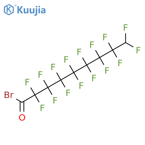 9H-Perfluorononanoyl bromide structure