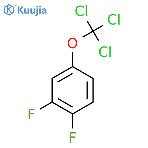 1,2-Difluoro-4-(trichloromethoxy)benzene structure
