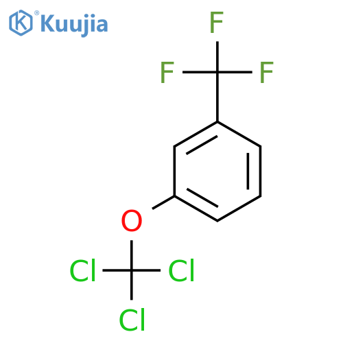1-(Trichloromethoxy)-3-(trifluoromethyl)benzene structure