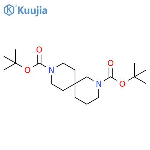 Tert-Butyl Tert-Butyl 2,9-Diazaspiro5.5Undecane-2,9-Dicarboxylate structure