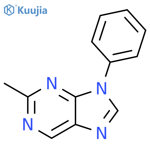 9H-Purine, 2-methyl-9-phenyl- structure