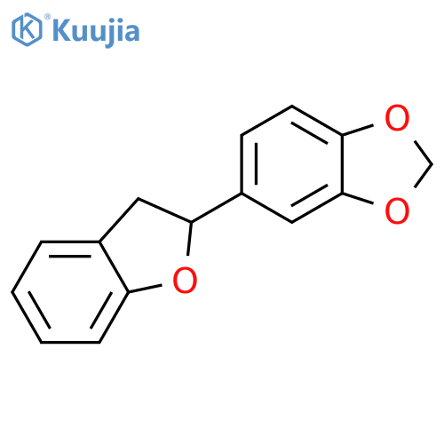 1,3-Benzodioxole, 5-(2,3-dihydro-2-benzofuranyl)- structure