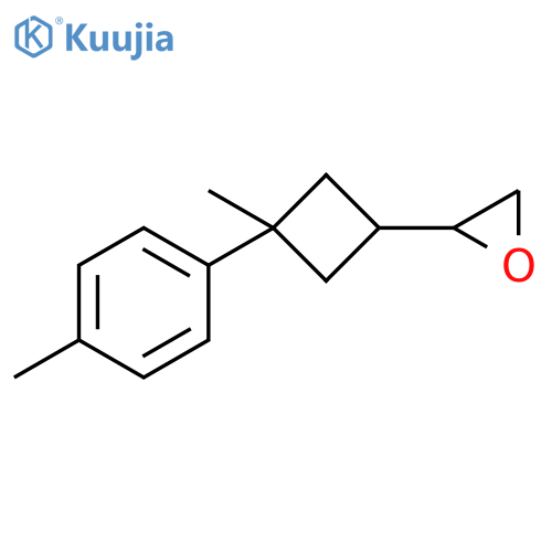 Oxirane, [3-methyl-3-(4-methylphenyl)cyclobutyl]- structure