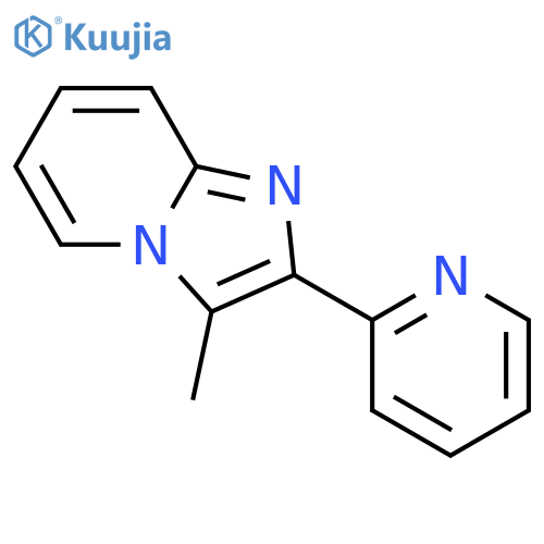 3-methyl-2-(2-pyridinyl)-Imidazo[1,2-a]pyridine structure