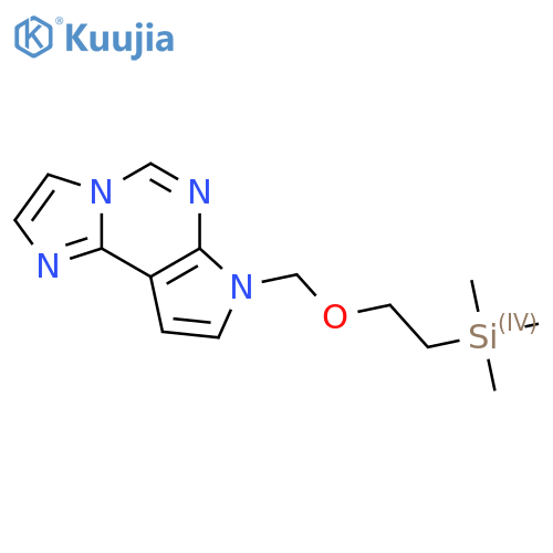 7-((2-(Trimethylsilyl)ethoxy)methyl)-7H-imidazo[1,2-c]pyrrolo[3,2-e]pyrimidine structure