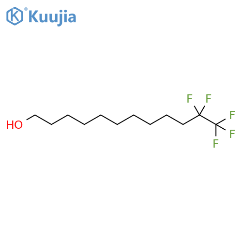 1-Dodecanol, 11,11,12,12,12-pentafluoro- structure