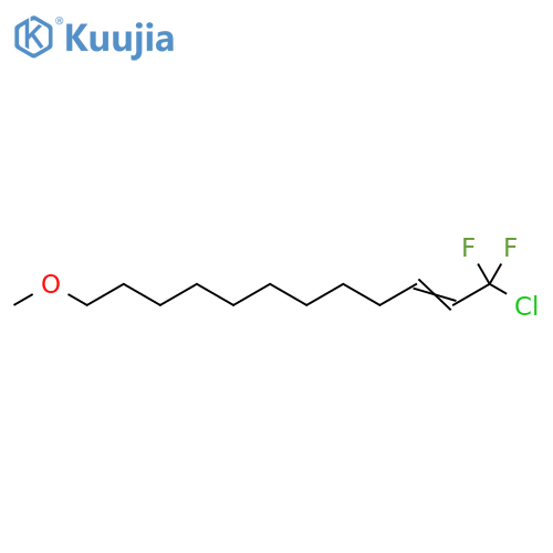 2-Dodecene, 1-chloro-1,1-difluoro-12-methoxy- structure