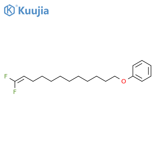 Benzene, [(12,12-difluoro-11-dodecenyl)oxy]- structure