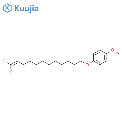 Benzene, 1-[(12,12-difluoro-11-dodecenyl)oxy]-4-methoxy- structure