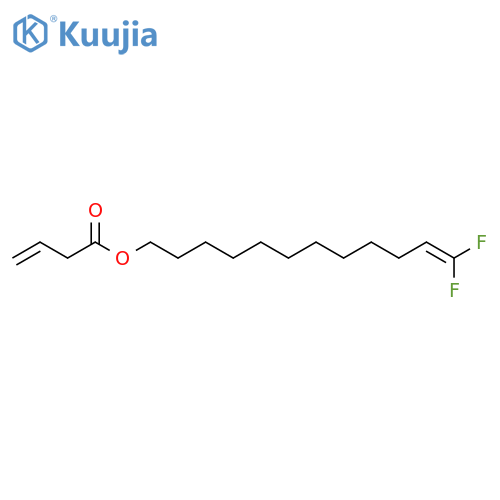 3-Butenoic acid, 12,12-difluoro-11-dodecenyl ester structure