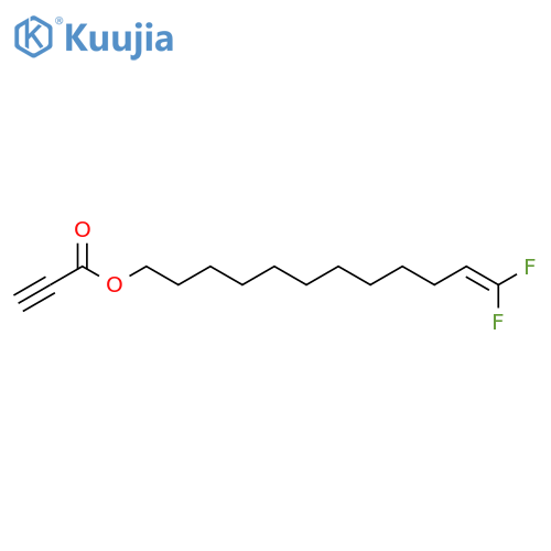 2-Propynoic acid, 12,12-difluoro-11-dodecenyl ester structure