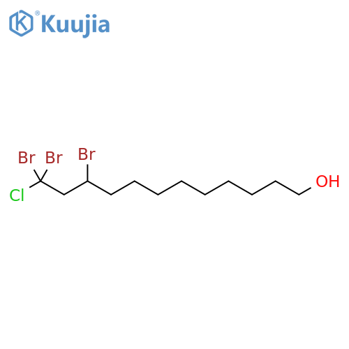 1-Dodecanol, 10,12,12-tribromo-12-chloro- structure