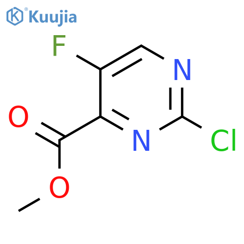 Methyl 2-Chloro-5-fluoropyrimidine-4-carboxylate structure