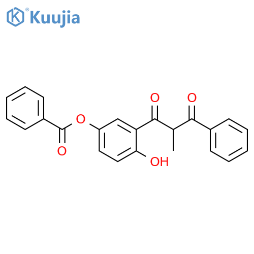 1,3-Propanedione,1-[5-(benzoyloxy)-2-hydroxyphenyl]-2-methyl-3-phenyl- structure