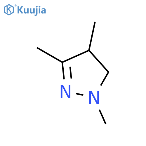 1H-Pyrazole, 4,5-dihydro-1,3,4-trimethyl- structure