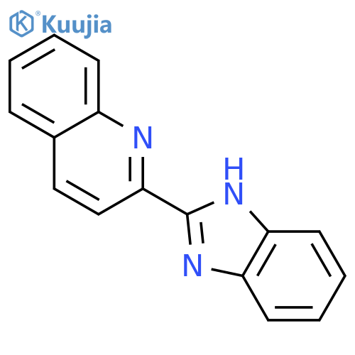 2-(1H-Benzo[d]imidazol-2-yl)quinoline structure