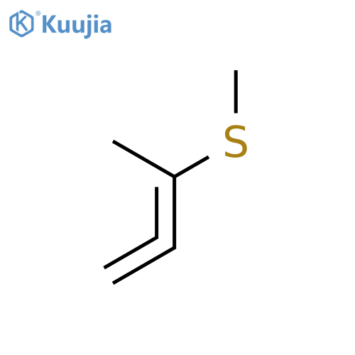 1,2-Butadiene, 3-(methylthio)- structure