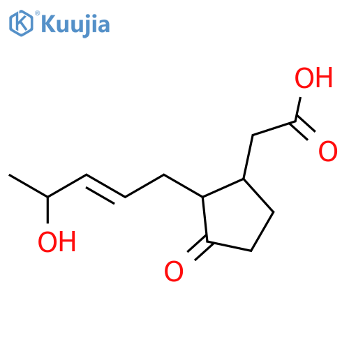 11-Hydroxyjasmonic acid structure