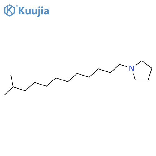 PYRROLIDINE, 1-ISOTRIDECYL- structure