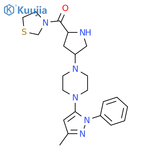 (2R,4R)-Teneligliptin structure