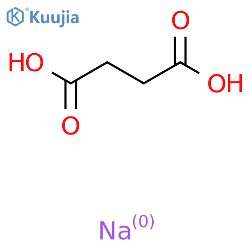 succinic acid, sodium salt structure