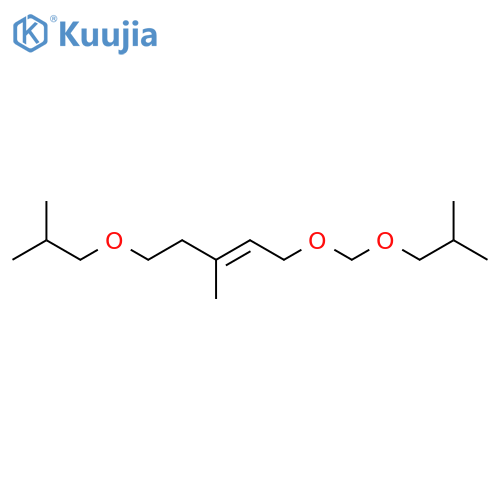 2-Pentene, 3-methyl-5-(2-methylpropoxy)-1-[(2-methylpropoxy)methoxy]-, (E)- (9CI) structure