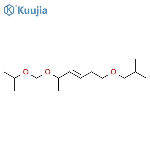 3-Hexene, 5-[(1-methylethoxy)methoxy]-1-(2-methylpropoxy)-, (E)- structure