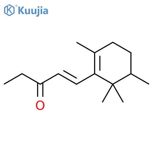 1-Penten-3-one, 1-(2,5,6,6-tetramethyl-1-cyclohexen-1-yl)-, (E)- structure