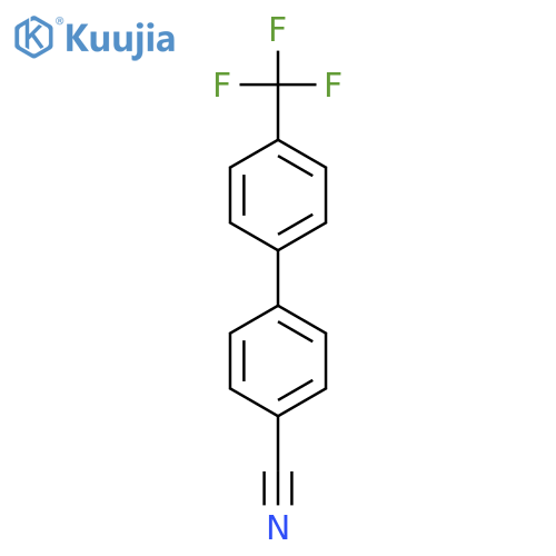 4-Cyano-4'-(Trifluoromethyl)biphenyl structure
