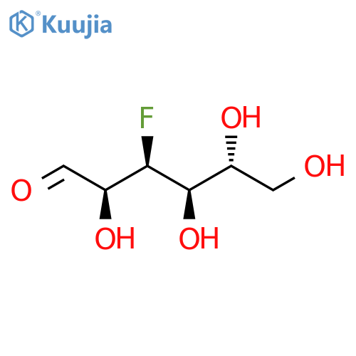 3-Deoxy-3-fluoro-D-glucose structure
