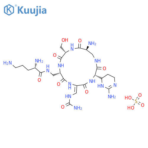 Capreomycin sulfate structure